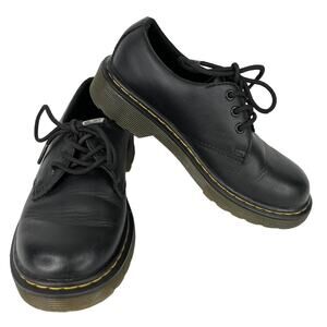 Dr. Martens Junior 1461 Softy T Leather Shoes 13 Black Leather Doc Martens